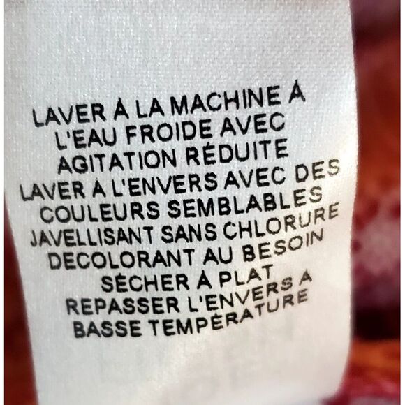 Joe Fresh Slip Sundress / Cami Sheath Light Mini WOM MED Red White Bow Back Cute - Picture 10 of 11